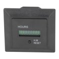 thumbnail image 1 of Industrial Timer, High Accuracy 0-999999H59M 100-240V AC Hour Meter  For Operation, 1 of 8