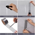 thumbnail image 5 of Rbaofujie Screen Repair Tape Fiber Mesh Repair Adhesive Repair Tape Door Curtain Repair, 5 of 5