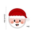 thumbnail image 3 of EGNMCR Christmas Party Supplies Disposable 9-inch Plates 20pc Irregular-shaped Plates 40pc Paper Cup 40pc Tissue 20pc Tablecloth For Decor Christmas Party Supplies Paper Tableware, 3 of 6