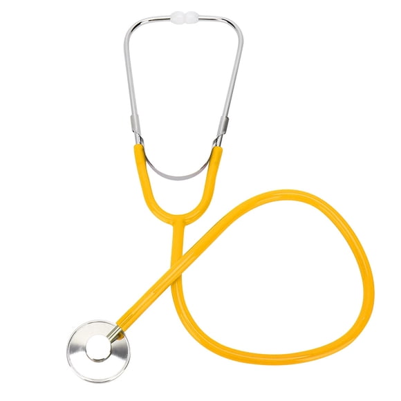 Stéthoscope Professionnel à Tête Unique en Alliage d'Aluminium pour Détection du Cœur et des Poumons