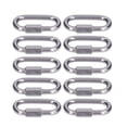 thumbnail image 2 of Quick 10 Pcs Connecteur à Maillons Rapides Solide Durable Installation Facile Petit Format Connecteur de Chaîne, 2 of 7