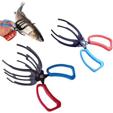 Tingzi 3 Claw Fish Gripper, Fishing Pliers Gripper Metal Fish Control Clamp Claw, Eagle Claw Fish Gripper Fish Pliers Fish Grabber Fish Grip Tackle Tool Control Forceps Fishing Accessories
