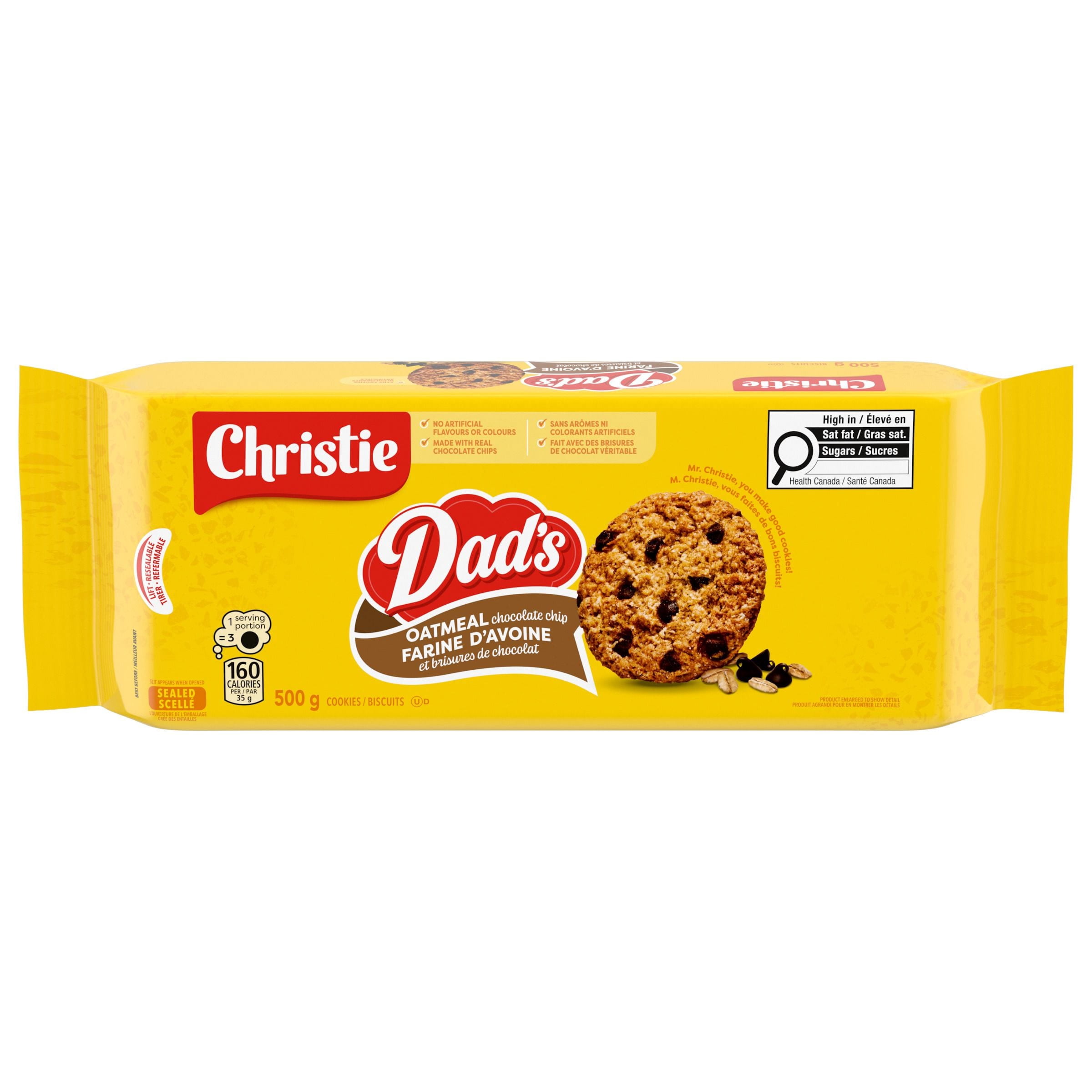 Dad's Oatmeal Chocolate Chip Cookies
