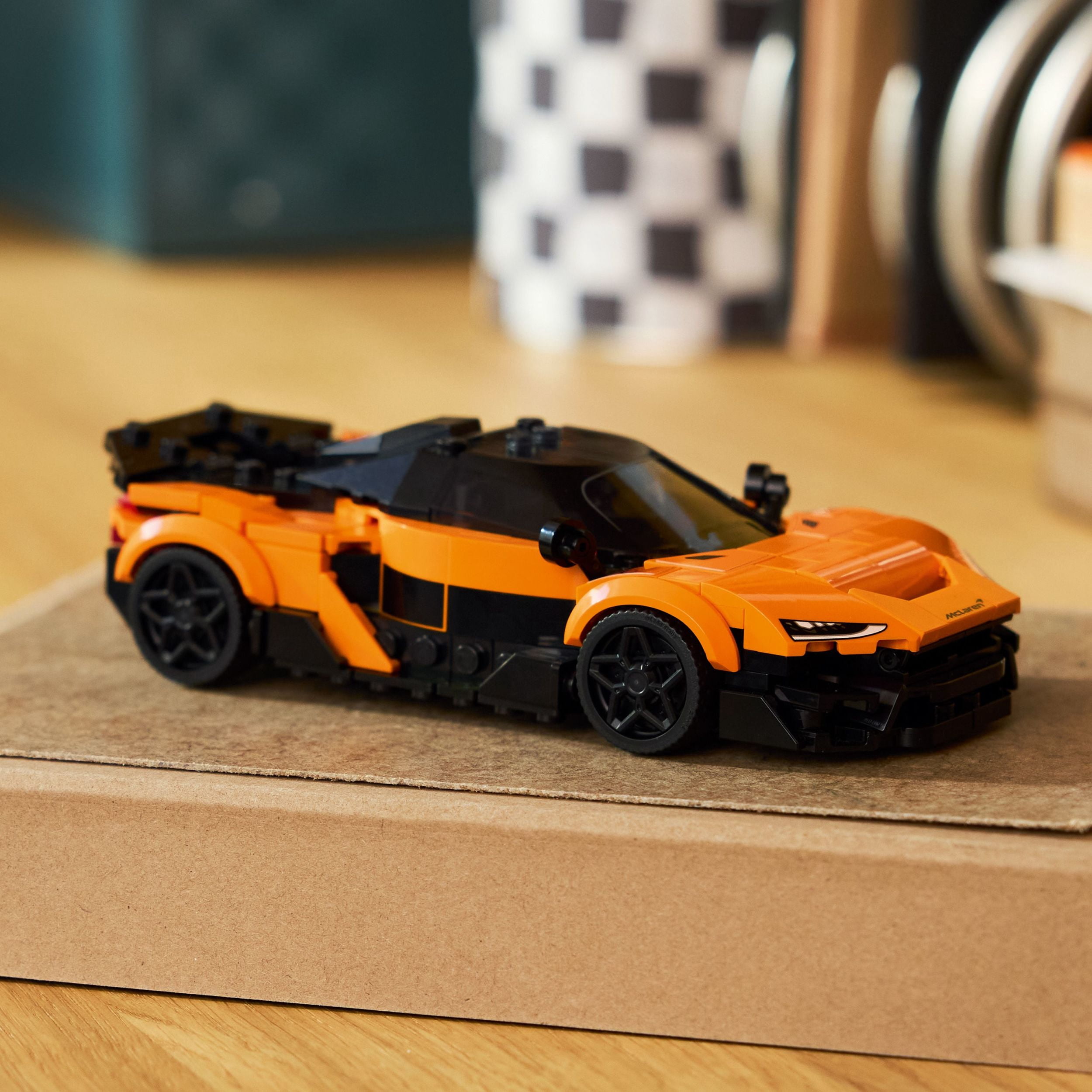 LEGO Speed Champions McLaren W1 Race Car Toy for Boys & Girls, Ages 9+ - Building Set for Pretend Play & Display w/1 Driver Minifigure - Gift Idea for Kids & Supercar Fans - 77257