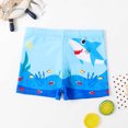 thumbnail image 1 of LSLJS Maillot de Bain Garçon Maillot de Bain pour Enfants Short de Bain Imprimé Short de Bain à Angle Plat avec Cordon de Serrage, Short de Bain Garçon, 1 of 3