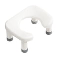 thumbnail image 1 of jifeng Toilet Stool Easy Storage Squatting Potty Heavy Duty Portable Bathroom Stool White S, 1 of 9