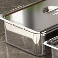 thumbnail image 3 of GloryStar 304 Stainless Steel Hotel Pans with Handle, Anti-Jam Steam Table Food Pans for Restaurant Use, 3 of 7