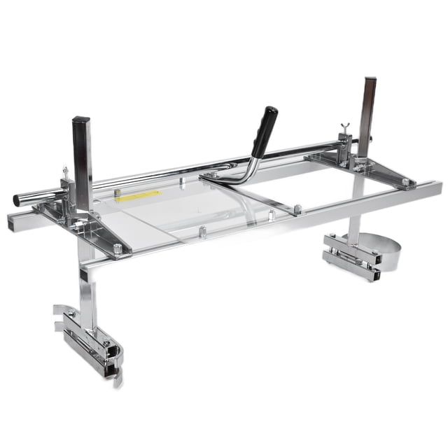 Chainsaw Mill 36in Portable Rail Guide System Metal Planking Milling Bar Sawmill