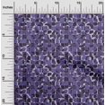 thumbnail image 2 of oneOone Georgette Viscose Purple Fabric Abstract Sewing Material Print Fabric By The Yard 42 Inch Wide, 2 of 4