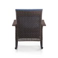 thumbnail image 3 of HOMETRENDS Belmont Patio Rocking Chair - Navy, 3 of 7