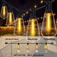 thumbnail image 1 of 1 Pack ST38 LED String Lights Outdoor Terrace Lamp, 106ft/86ft/56ft/42ft/30ft/18ft,, 1 of 5