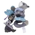 thumbnail image 4 of Baby  Spiral Plush Activity Hanging Toys, Baby Spiral Activity Toy Educational Multi Use  For  For Bassinet For  Gray, 4 of 8
