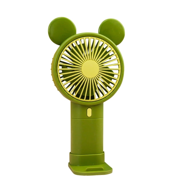 Cartoon Handheld Fan, USB Rechargeable Portable Fan for Children