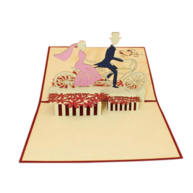 TIMIFIS Valentines Day Cards Valentine's Day Card Paper Greeting Card Blessing Card —Spring