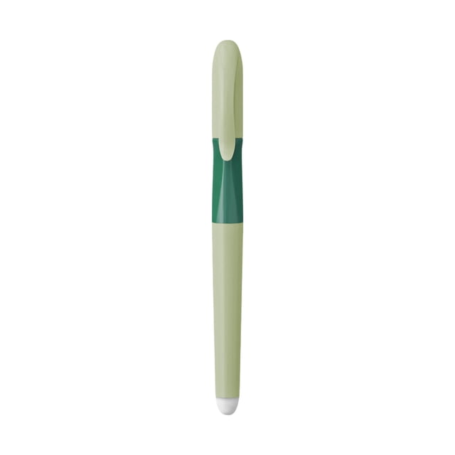 Green No Sharpening Pencil With Eraser Eternal Pencil For Writing Drawing Durable Plastic Pencil With Replaceable Tip Beginner Practice Pencil For School Office 5.5 Inch Length