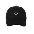 thumbnail image 4 of Trendy Heart Embroidered Baseball Cap for Daily Wear - Adjustable and Versatile Headgear for All Seasons, 4 of 4