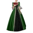 thumbnail image 1 of UPPADA Costumes Gothiques pour Femmes à Manches Longues Victorian Dresses Robe Corset Grande Taille Robe Maxi Fluide Robe de Fête Cocktail Robe Lacée Robe de Mascarade Jolies Robes de Bal Jours 2025, 1 of 6