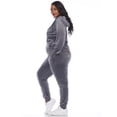 thumbnail image 2 of White Mark Ensemble de Survêtement en Velours pour Femmes, 2 Pcs, 2 of 6