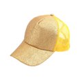 thumbnail image 1 of maskred Casquette de Baseball Protection Solaire avec Sangle Réglable et Style Sportif Chapeau de Baseball Respirant Or, 1 of 6