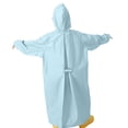 thumbnail image 3 of AJIWYH Rain Poncho Kids,Waterproof Jacket Kids Blue,6-8 Years, 3 of 4