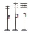thumbnail image 3 of Bunblic 4x 1/42 Miniature Electric Line Poles O Scale Utility Pole Train Park Building Kits 4 Pcs, 3 of 8