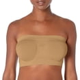 thumbnail image 2 of Birdeem Womens Stretch Strapless Bra Summer Bandeau Bra Plus Size Strapless Bra Comfort Wireless Bra, 2 of 5