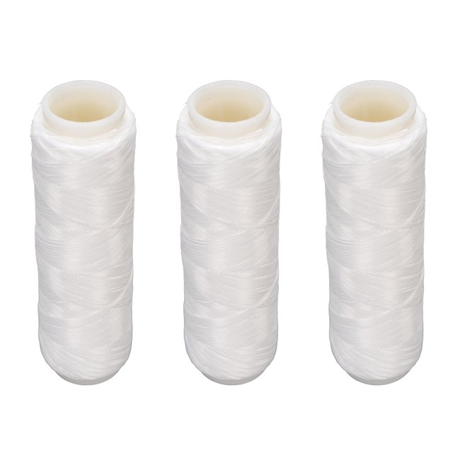 3 Pcs Fil d'Appâts de Pêche, Fil d'Appâts de Pêche Élastique en Nylon Flexible pour Débutants