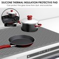 thumbnail image 4 of MesaSe Housse de Cuisinière en Silicone Résistante à la Chaleur Protecteur de Cuisinière Électrique avec Bord Surélevé Gain de Place Réutilisable pour Cuisinière Plate Maison, 4 of 10