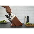 thumbnail image 3 of ZWILLING Gourmet Ensemble de 7 Pcs de Blocs Auto-Affûtants, Brun, 3 of 11