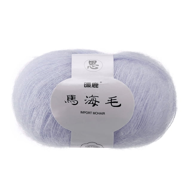 LSLJS Yarn for Crocheting Soft Knitting Yarn for Crafts Multicolor Yarn DIY Yarn Soft Mohair Knitting Wool Yarn DIY Shawl Scarf Crochet Thread Supplies