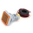 thumbnail image 1 of Current Signal Indicator, Universal Current Square Signal Light 60~500V AC AD16-22FVA  For Outdoor Indoor Red,Green,Blue,White,Yellow, 1 of 8