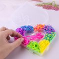 thumbnail image 2 of Loom Band Set Creative Rainbow Fun Rubber Band Refill Set Rubber Band Loom Kit, 2 of 10