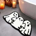 thumbnail image 2 of Halloween Floor Mat A Style 100X60Cm White Polyester Water Absorbent Non Slip Rug For Living Room Bathroom Decor A, 2 of 6