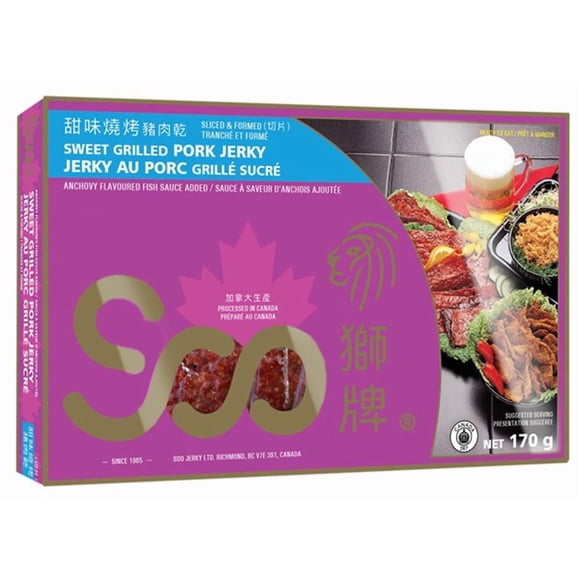 Soo Pork Jerky Sweet Grill