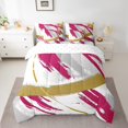 thumbnail image 2 of YST, 7Pcs, Comforter Set, Gradient Abstract, 7-Piece, Vintage, Twin Size, 2 of 4