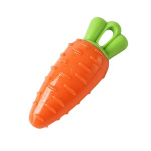 Easter Carrot Dog Toy for Aggressive Chewers with Squeaky, Tough Dog Squeaky Chew Toys Teeth Cleaning Toy for Large, Medium and Small Breeds