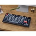 thumbnail image 2 of Keychron V1 Max Wireless Custom Mechanical Keyboard, QMK/VIA Programmable 75% Layout Bluetooth 5.1/2.4 GHz/Wired RGB with Hot-swappable Gateron Jupite, 2 of 9
