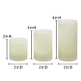 thumbnail image 3 of Mainstays Unscented LED Mini Wax Pillar Candles, 3 of 5