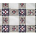 thumbnail image 4 of oneOone Cotton Flex Fabric Check Ikat Printed Fabric 1 Yard 40 Inch Wide, 4 of 4