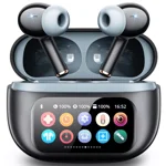 Refurbished VEATOOL G01 Wireless Earbuds with Smart Touch Control, ANC+ENC Noise Cancellation, 40H Stereo Deep Bass