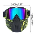 thumbnail image 5 of LSLJS Snow Goggles Motorcycle Helmet Goggles Mask Outdoor Riding Windproof Goggles, Sports, Gym, Workout,Camping, Fitness, Workout & More Activities, 5 of 5