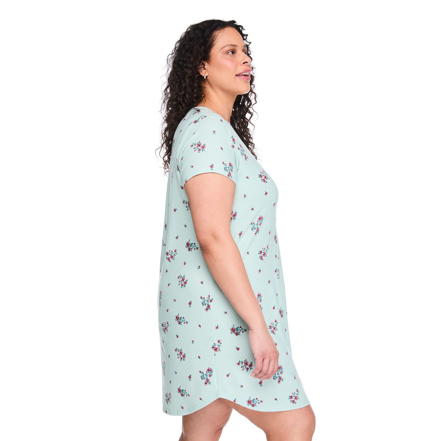 George Women's Plus Short-Sleeve Sleepshirt