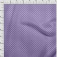thumbnail image 4 of oneOone Tissu Popeline de Coton Violet, Matériau de Robe Rétro Minimaliste, Tissu Imprimé au Mètre, 42 Pouces de Large, 4 of 5