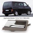 thumbnail image 4 of Auto Interior Door Handle Gray Inside Pull Door Handle For T4 IV 1990-2003, 4 of 8