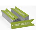 thumbnail image 2 of Inkdotpot Happy Holiday Bottle Tag Real Silver Foil Favor Hang Tags Pack Of 100, 2 of 6