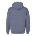 thumbnail image 2 of Gildan Mens Heavy Blend Hooded Sweatshirt, XL, Heather Sport Dark Navy, 2 of 2