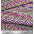 thumbnail image 3 of Soimoi Rayon Fabric Aztec Geometric Decor Fabric Printed Yard 56 Inch Wide, 3 of 3
