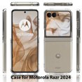 thumbnail image 2 of [PST] Motorola Moto Razr+ Plus 2024 Case, Ultra Thin Soft TPU Shockproof Bumper Case Back Cover, 2 of 4