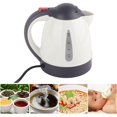 thumbnail image 3 of Electric Kettle, 1L Fast Boiling Water Heater for Coffee or Tea, with Water Level Gauge, Auto Shut Off, Boil Dry Protection, Indicator Light and Removable Filter Car Electric, 3 of 7