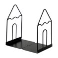 thumbnail image 1 of LCXmlly Support de Livre Robuste Simple Support de Lecture de Bureau Clip de Livre en Métal Creux pour Bureau Rangement Apprentissage Étudiant 1 Paire, 1 of 9